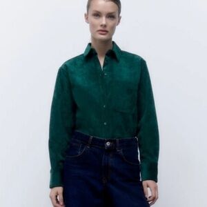 FINE-WALED CORDUROY SHIRT